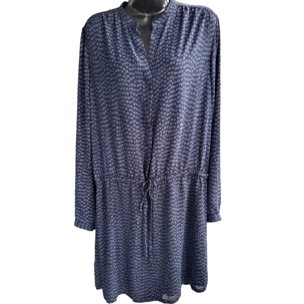 Womens Polyester Hilary Radley dress size L